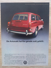 VW Volkswagen 1600 L Variant, rot, Automatic, Werbung advert pubblicità, 1968 comprar usado  Enviando para Brazil