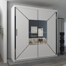 Mirrored wardrobe sliding for sale  LONDON