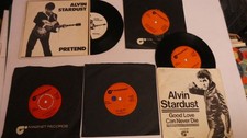 Alvin stardust singles for sale  STEVENAGE