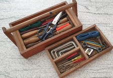 Antiken holz werkzeugkasten gebraucht kaufen  Zwickau