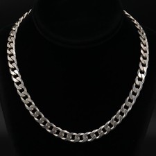 mens heavy silver necklace for sale mens heavy silver necklace for sale USA