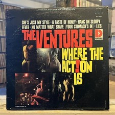 [ROCK/POP]~VG+ LP~The VENTURES~Where The Action Is~[1965~DOLTON~Issue]~STEREO~ comprar usado  Enviando para Brazil