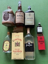 Vintage empty whisky for sale  GLASGOW