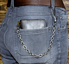 Wallet chain edelstahl gebraucht kaufen  Goch