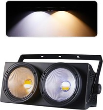 Usado, 200W COB LED Par luz de palco DMX audiência cega branco quente frio DJ discoteca festa comprar usado  Enviando para Brazil