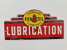 Vintage pennzoil lubrication d'occasion  Expédié en Belgium