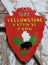 Vintage yellowstone porcelain for sale  Shavertown