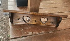 bookcase dark stained wood for sale  Neodesha