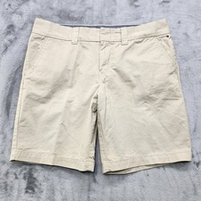 Bermuda chino escritório Tommy Hilfiger feminina 12 bege bronzeado cáqui cintura média comprar usado  Enviando para Brazil