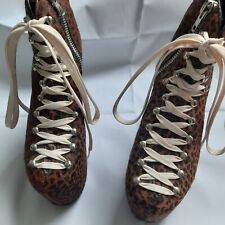 Leopard print jeffrey for sale  LEVEN