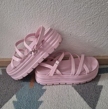 Sandalen plateau riemen gebraucht kaufen  Crailsheim