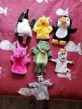 Hand puppets children for sale  ALFRETON