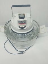 Panela de ar quente Galloping Gourmet Perfection-Aire AX-707Vintage vidro branco 1470W comprar usado  Enviando para Brazil