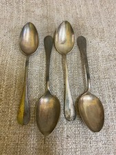 Colher de café prato prata vintage Steregg Schaffhausen 90/18 4 peças comprar usado  Enviando para Brazil