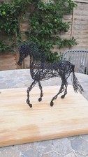 Wire horse sculpture for sale  LINCOLN