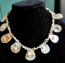 Blistered pearl necklace for sale  Tampa