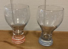 Par de anéis de listras de taça de vidro Fiesta Elegance Homer Laughlin HLC cerveja Pilsner comprar usado  Enviando para Brazil