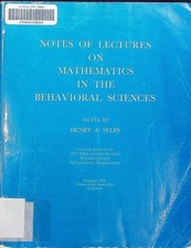 Notes lectures mathematics gebraucht kaufen Notes lectures mathematics gebraucht kaufen  Delitzsch