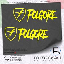 Coppia adesivo folgore usato  Pontassieve