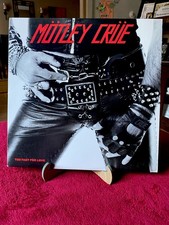 MOTLEY CRUE Too Fast for Love 1982 LP 60174 Elektra Original 1st Press Sterling comprar usado  Enviando para Brazil