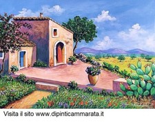 Paesaggi dipinti cammarata usato  Augusta