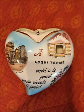 Souvenir ceramica cuore usato  Torino