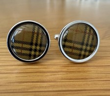 Burberry cufflinks unisex for sale  BEDFORD