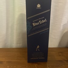 JOHNNIE WALKER BLUE LABEL BLEND UÍSQUE ESCOCÊS SOMENTE CAIXA VAZIA comprar usado  Enviando para Brazil