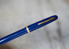 Caneta-tinteiro Magnificent Omas resina azul - Ouro novo na caixa - Média + caixa comprar usado  Enviando para Brazil