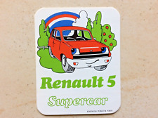 Vintage renault supercar d'occasion  Expédié en Belgium