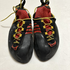 Tênis de escalada La Sportiva masculino Genius Rock EUA 10.5, europeu 44 sem borda comprar usado  Enviando para Brazil