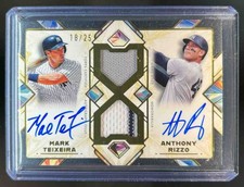 Camiseta autografada relíquia Anthony Rizzo Mark Teixeira 2025 Topps Diamond Icons #18/25 comprar usado Camiseta autografada relíquia Anthony Rizzo Mark Teixeira 2025 Topps Diamond Icons #18/25 comprar usado  Enviando para Brazil