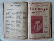 Recueil chansons partitions d'occasion  Évian-les-Bains