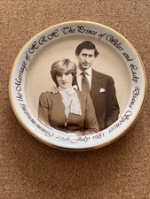 charles diana wedding plate for sale charles diana wedding plate for sale ABERDEEN