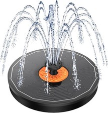 Solar fountain orange for sale  Long Branch
