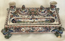 Ancien encrier céramique d'occasion Ancien encrier céramique d'occasion  Yffiniac