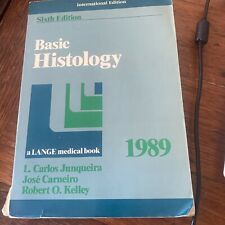 Basic Histology 6ª Edição por Luis Carlos Junqueira (Grande Brochura, 1989) comprar usado  Enviando para Brazil