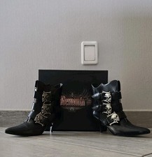 Dermonia stiefeletten totenkop gebraucht kaufen  Harthausen