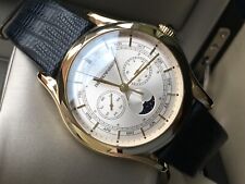 Relógio suíço masculino Emporio Armani Moonphase clássico mostrador de prata ARS4204 fabricado na Suíça comprar usado  Enviando para Brazil