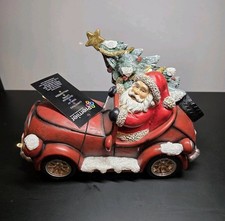 Carro de Papai Noel Premier 7" com luzes LED operadas por bateria decoração de Natal  comprar usado Carro de Papai Noel Premier 7" com luzes LED operadas por bateria decoração de Natal  comprar usado  Enviando para Brazil