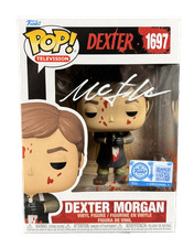 Funko Pop Dexter Morgan 1697 autografado assinado por Michael C Hall certificado de autenticidade JSA comprar usado  Enviando para Brazil
