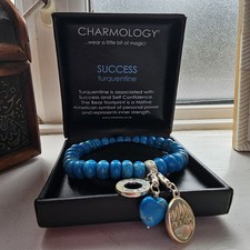 Gemstone charmology bracelet for sale  DAGENHAM