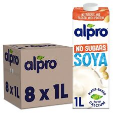 Alpro sugar soya for sale  SWANSEA