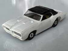 Aurora Thunderjet 500 1968 Pontiac GTO carro caça-níqueis conversível HO BRANCO/PRETO comprar usado  Enviando para Brazil