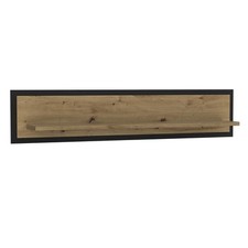 Regał ścienny FORTE Trondheim z materiału drewnopochodnego 296x140x234 cm, Dąb Rzemieślniczy/Czarny D na sprzedaż  PL