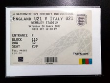 Wembley ticket first for sale  WATFORD