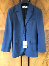 Zara navy blue for sale  LONDON