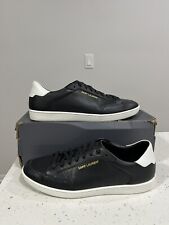 Tênis Saint Laurent Paris Court Classic SL-10 couro preto branco tamanho 44 comprar usado  Enviando para Brazil