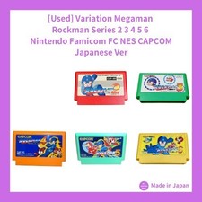 [Usado] Variation Megaman Rockman Series 1 2 3 4 5 6 Nintendo Famicom FC NES comprar usado  Enviando para Brazil