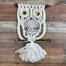 Vintage macrame owl for sale  Lafayette